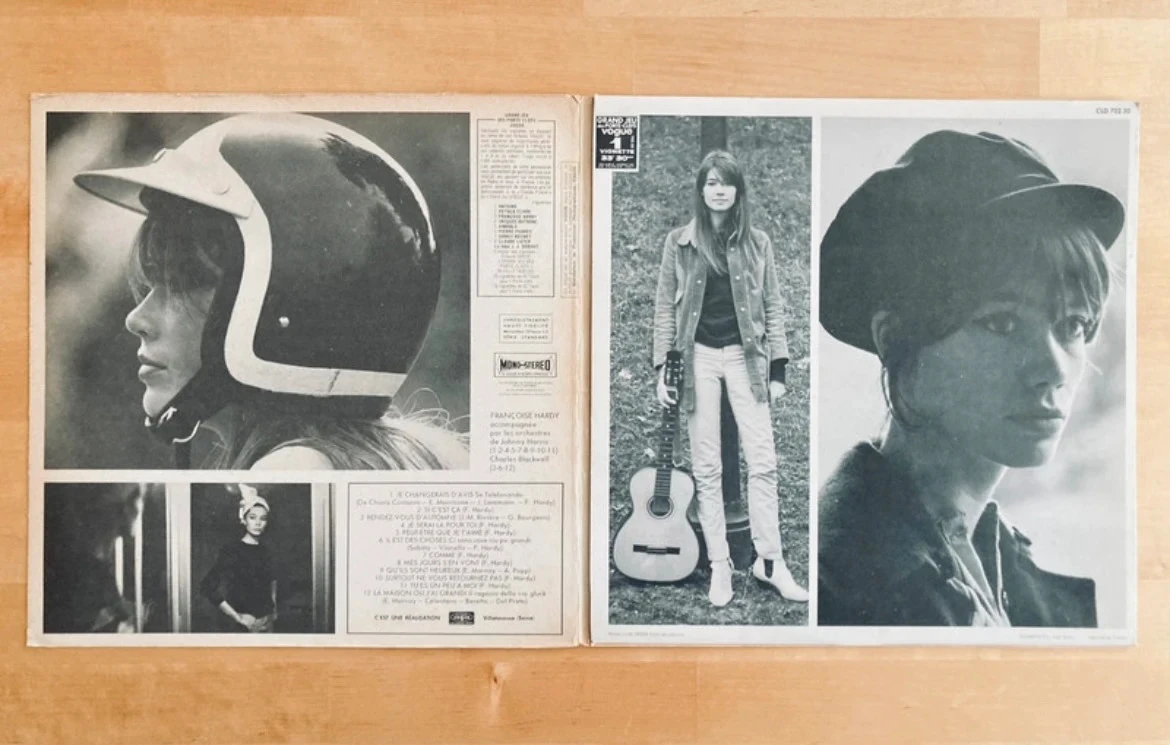Disco de vinil 33T Françoise Hardy La maison où j’ai grandi. – photo 3